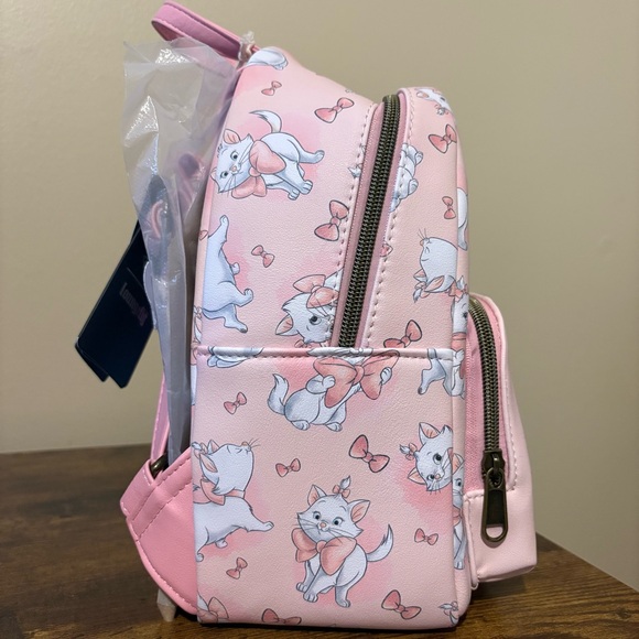 Loungefly Disney The Aristocats Marie Bows Mini Backpack - Picture 2 of 4